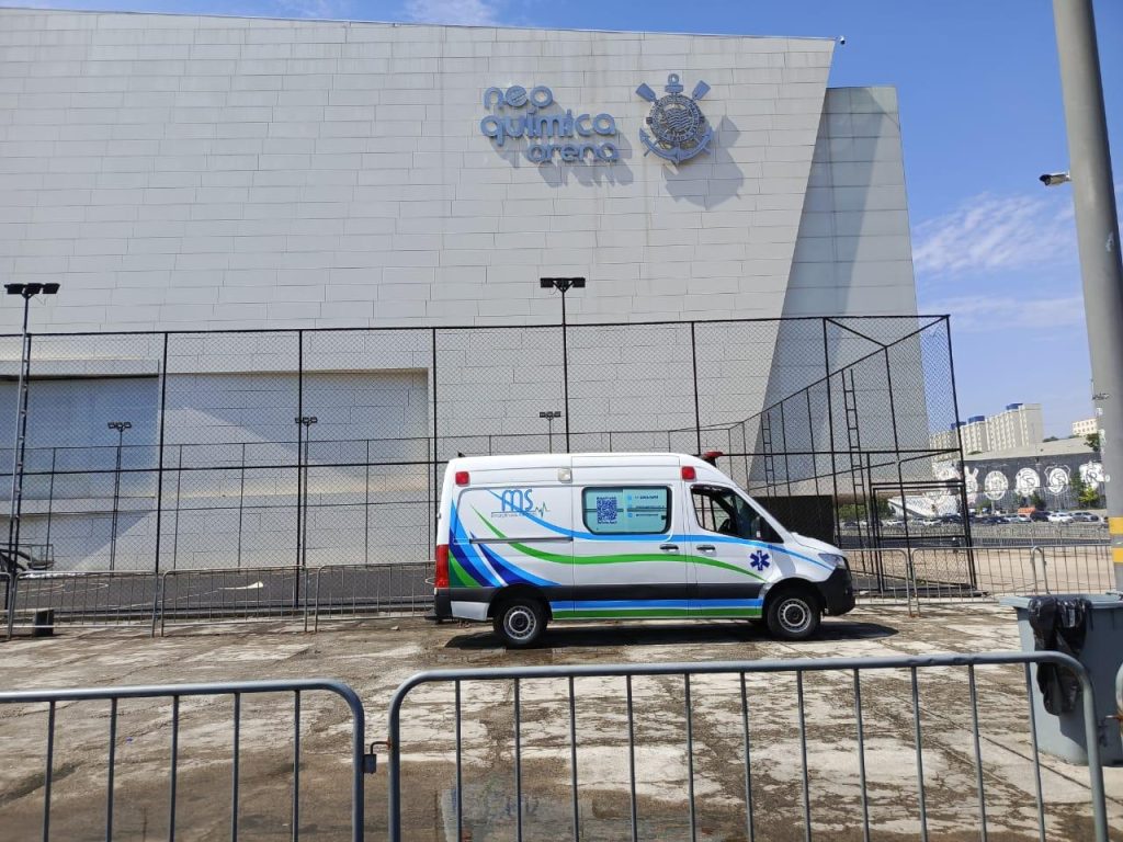 Ambulância para empresas e eventos